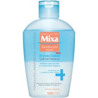 MIXA Двуфазен почистващ продукт за чувствителна и реактивна кожа и очи 125 мл