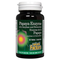 Папая ензими с амилаза и бромелаин х 60 дъвчащи таблетки